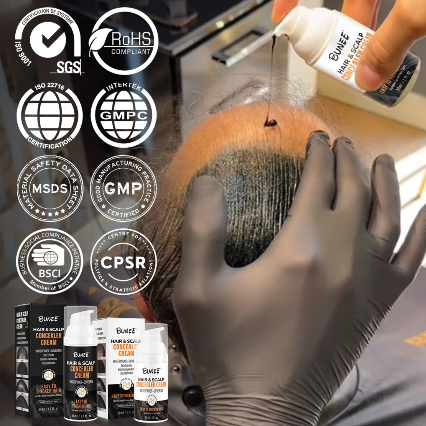 BUNEE - CREMA CORRECTORA DE CABELLO Y CUERO CABELLUDO