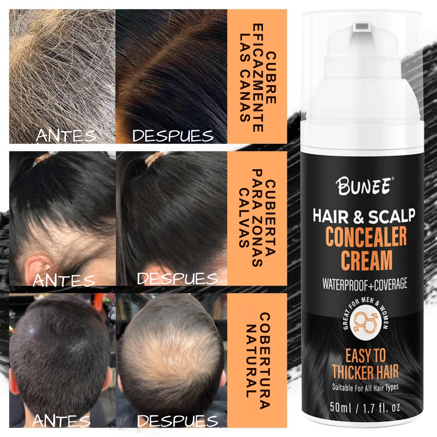 BUNEE - CREMA CORRECTORA DE CABELLO Y CUERO CABELLUDO